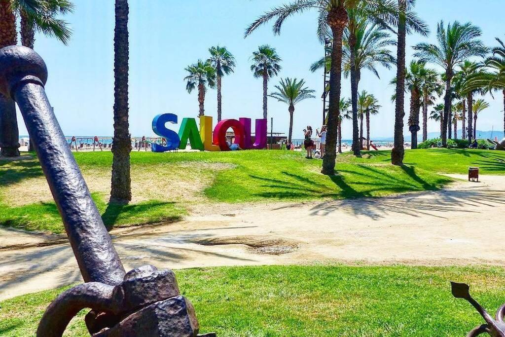 Renovado Apartamento En Zona Residencial A Pasos Del Mar Salou Esterno foto